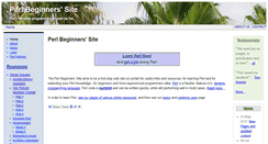 Desktop Screenshot of perl-begin.org